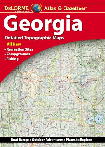 Delorme Atlas & Gazetteer: Georgia Delorme Atlas & Gazetteer: Georgia