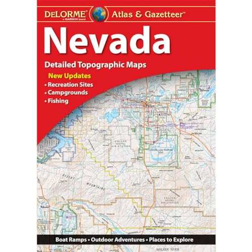 Delorme Atlas & Gazetteer: Nevada