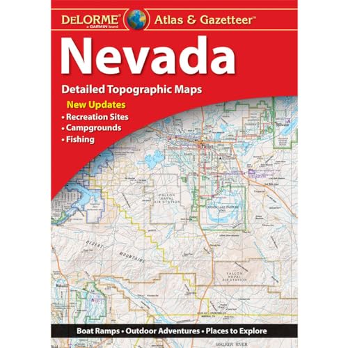 Delorme Atlas & Gazetteer: Nevada Delorme Atlas & Gazetteer: Nevada