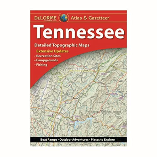 Delorme Atlas & Gazetteer: Tennessee