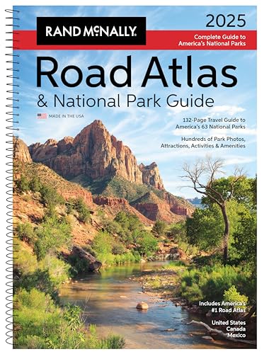 Rand McNally 2025 Road Atlas & National Park Guide Rand McNally 2025 Road Atlas & National Park Guide