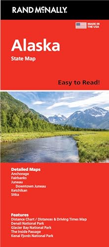 Rand McNally Easy to Read: Alaska State Map von Rand McNally