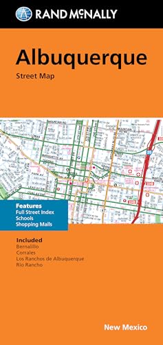 Rand McNally Folded Map: Albuquerque Street Map Rand McNally Folded Map: Albuquerque Street Map