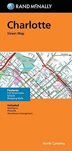 Rand McNally Folded Map: Charlotte Street Map Rand McNally Folded Map: Charlotte Street Map
