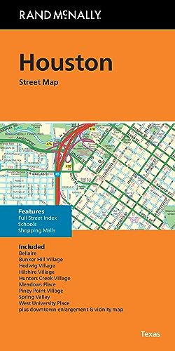 Rand McNally Folded Map: Houston Street Map Rand McNally Folded Map: Houston Street Map