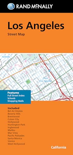 Rand McNally Folded Map: Los Angeles Street Map Rand McNally Folded Map: Los Angeles Street Map