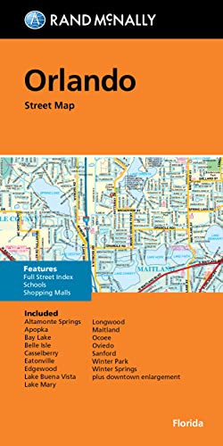 Rand McNally Folded Map: Orlando Street Map Rand McNally Folded Map: Orlando Street Map