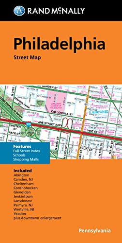 Rand McNally Folded Map: Philadelphia Street Map Rand McNally Folded Map: Philadelphia Street Map