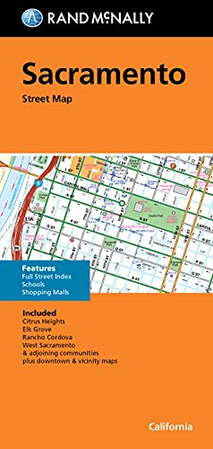 Rand McNally Folded Map: Sacramento Street Map