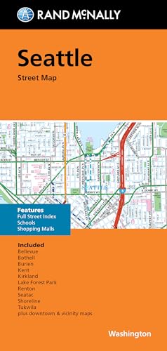 Rand McNally Folded Map: Seattle Street Map Rand McNally Folded Map: Seattle Street Map