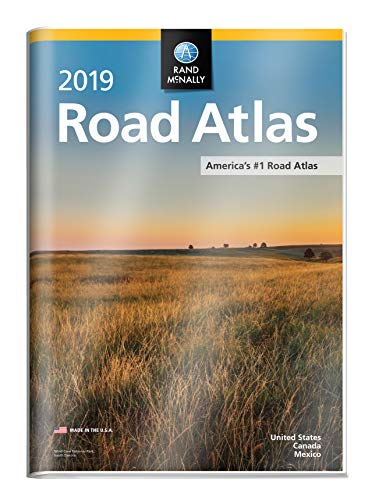 Rand McNally 2019 Road Atlas with Protective Vinyl Cover: United States, Canada, Mexico (Rand McNally Road Atlas)