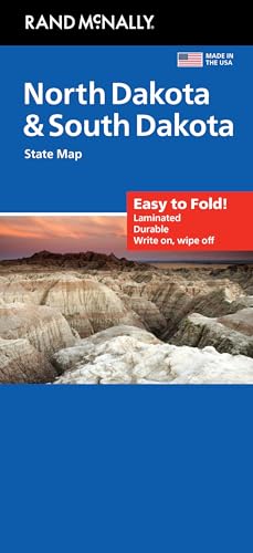 Rand McNally Easy to Fold: North Dakota, South Dakota Laminated Map Rand McNally Easy to Fold: North Dakota, South Dakota Laminated Map von Rand McNally