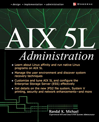 Aix 5L Administration (McGraw-Hill Osborne Networking) von McGraw-Hill Education