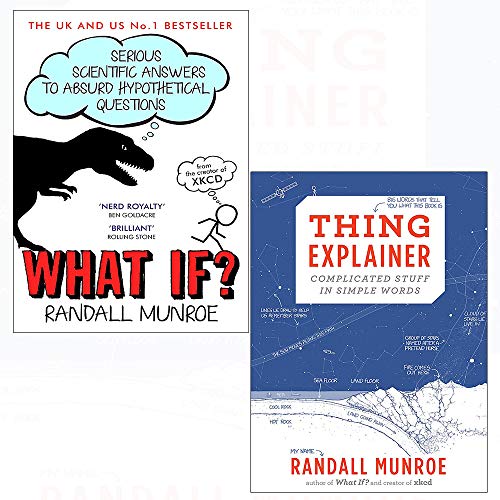 What if and thing explainer [hardcover] 2 books collection set