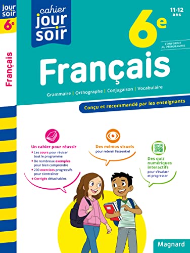Français 6e - Cahier Jour Soir: Conçu et recommandé par les enseignants von MAGNARD