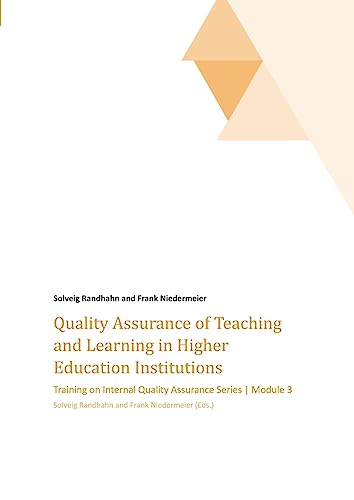 Quality Assurance of Teaching and Learning in Higher Education Institutions: Training on Internal Quality Assurance Series | Module 3 von tredition