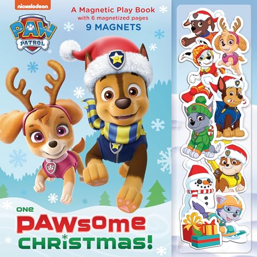 One Paw-Some Christmas: A Magnetic Play Book (Paw Patrol)