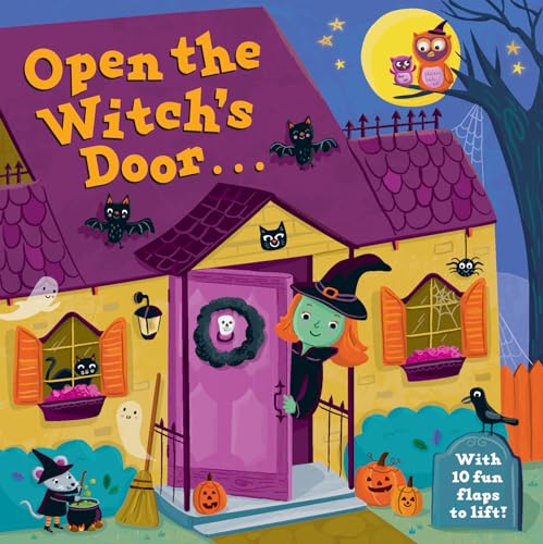 Open the Witch's Door: A Halloween Lift-the-Flap Book