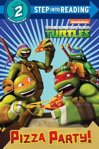 Pizza Party! (Teenage Mutant Ninja Turtles) (Teenage Mutant Ninja Turtles: Step Into Reading, Step 2)