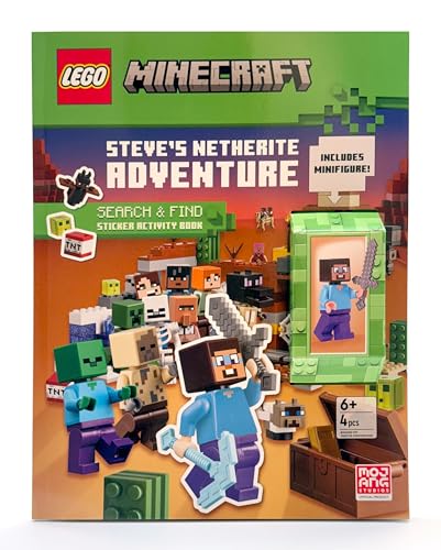 Steve's Netherite Adventure (Lego Minecraft) von Random House Books for Young Readers
