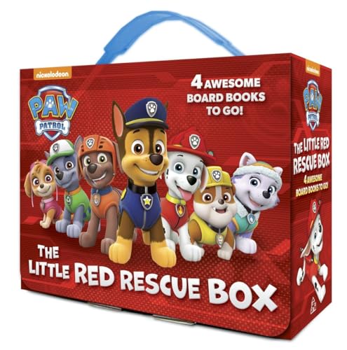 The Little Red Rescue Box: 4 Board Books (Paw Patrol)