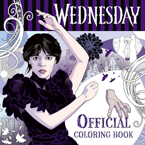 Wednesday: Official Coloring Book: The Official Coloring Book