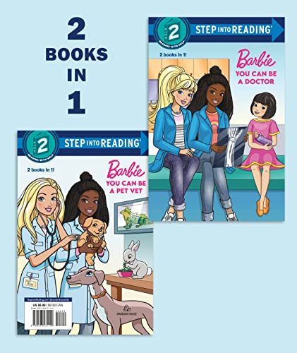 You Can Be a Doctor / You Can Be a Pet Vet (Barbie: Step into Reading, Step 2)