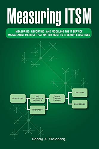 Measuring ITSM: Measuring, Reporting, and Modeling the IT Service Management Metrics that Matter Most to IT Senior Executives von Trafford Publishing