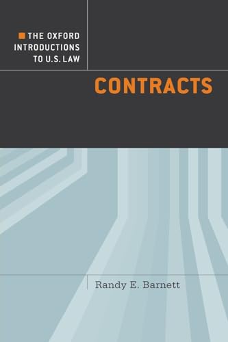 The Oxford Introductions to U.S. Law: Contracts von OUP USA
