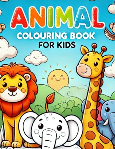 Children's Colouring Books: Animals von Independently published