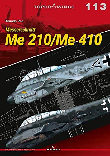 Messerschmitt Me 210/Me 410 (Topdrawings, 7113) von Kagero Oficyna Wydawnicza