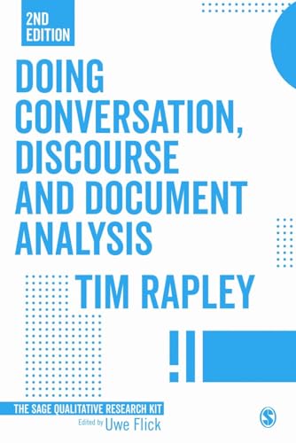 Doing Conversation, Discourse and Document Analysis (Sage Qualitative Research Kit) von Sage Publications