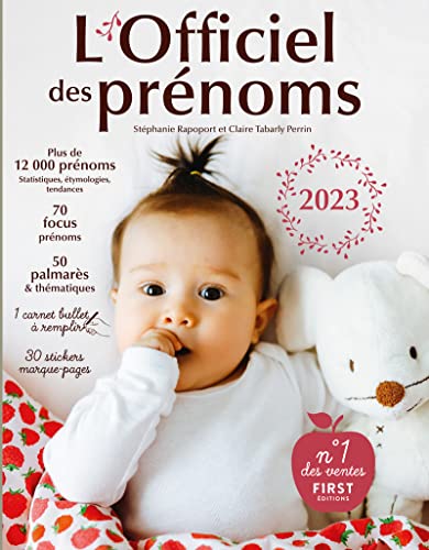L'officiel des prénoms 2023 L'officiel des prénoms 2023