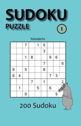 Sudoku Puzzle 1: 200 Sudoku von udv