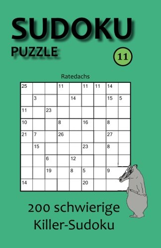 Sudoku Puzzle 11: 200 schwierige Killer-Sudoku