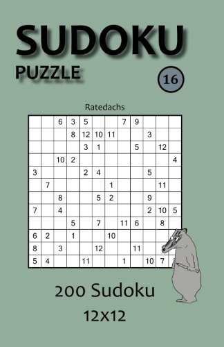 Sudoku Puzzle 16: 200 Sudoku 12x12