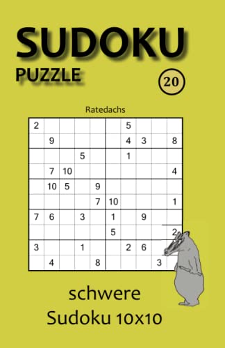 Sudoku Puzzle 20: schwere Sudoku 10x10