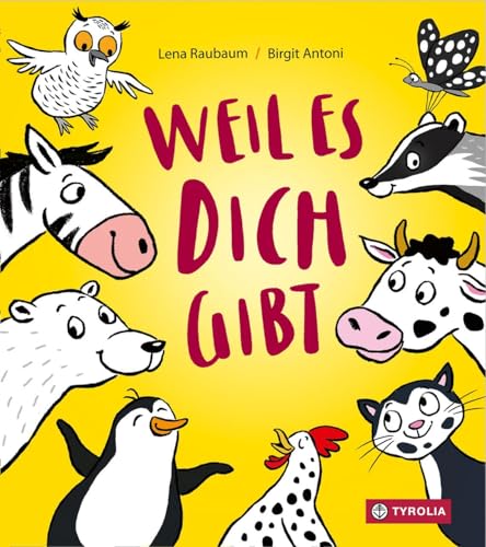 Weil es dich gibt: Das Geschenkbuch zur Geburt, mit großer Willkommensfreude, vielen Tieren und tollen Reimen. Gestaltet mit starken Kontrasten und klaren Farben Weil es dich gibt: Das Geschenkbuch zur Geburt, mit großer Willkommensfreude, vielen Tieren und tollen Reimen. Gestaltet mit starken Kontrasten und klaren Farben