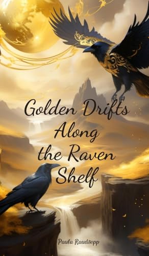 Golden Drifts Along the Raven Shelf von Swan Charm
