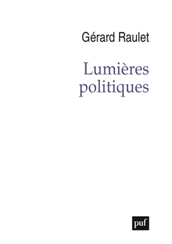 Lumières politiques von PUF