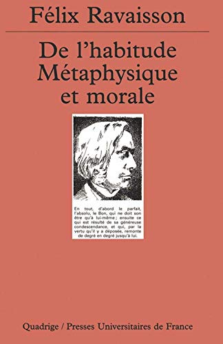 De l'habitude.: Métaphysique et morale von TASCHEN