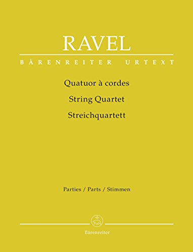 Streichquartett. BÄRENREITER URTEXT.Stimmensatz, Urtextausgabe