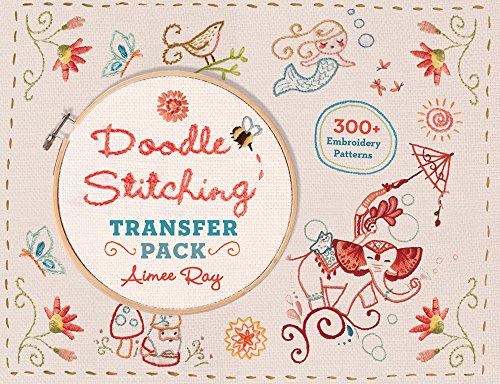 Doodle Stitching Transfer Pack: 300+ Embroidery Patterns von Lark Books (NC)