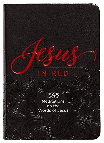 Jesus in Red: 365 Meditations on the Words of Jesus von Broadstreet Publishing
