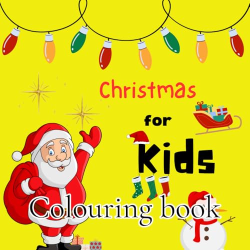 Christmas for kids: Colouring book von Independently published