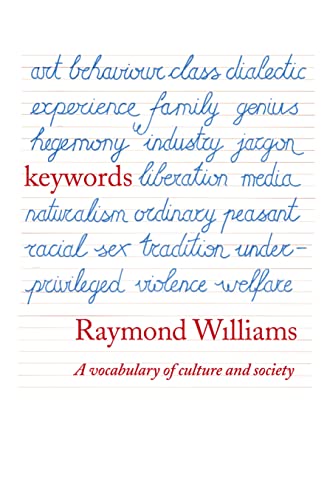 Keywords: A Vocabulary of Culture and Society von Fourth Estate