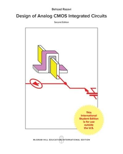 Design of Analog CMOS Integrated Circuits von McGraw-Hill Education