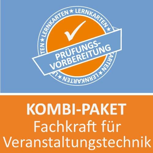 Kombi-Paket Fachkraft für Veranstaltungstechnik Lernkarten: Prüfung Kombi-Paket Fachkraft für Veranstaltungstechnik