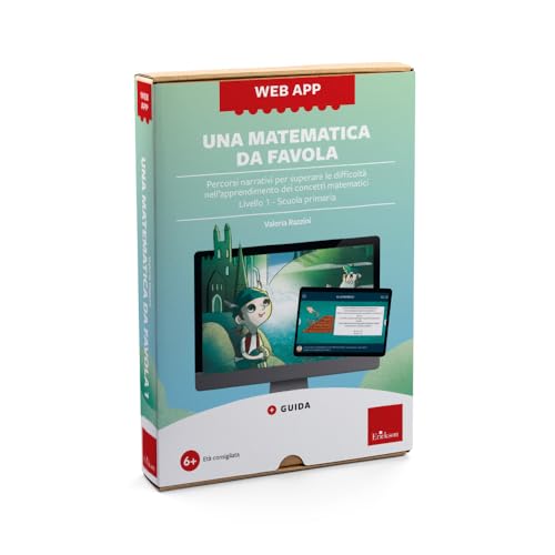 Una matematica da favola. Livello 1 Scuola primaria. Percorsi narrativi per superare le difficoltà nell'apprendimento dei concetti matematici. Web app. Con software (Software didattico) Una matematica da favola. Livello 1 Scuola primaria. Percorsi narrativi per superare le difficoltà nell'apprendimento dei concetti matematici. Web app. Con software (Software didattico) von Erickson