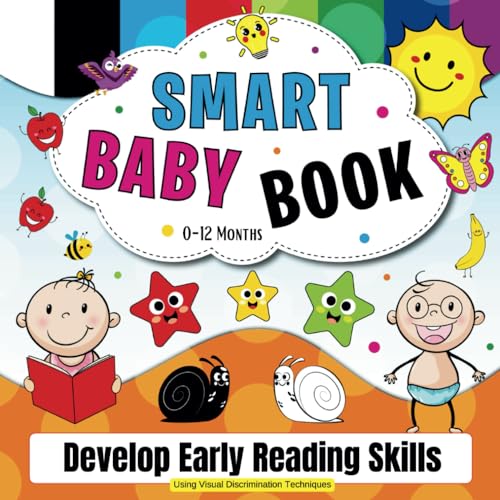 Smart Baby Book | High Contrast Baby Book for Newborns | 0-12 Months: Visual Discrimination For Babies | Simple Black and White Images to Develop Babies Eyesight | Infants Visual Stimulation von Independently published
